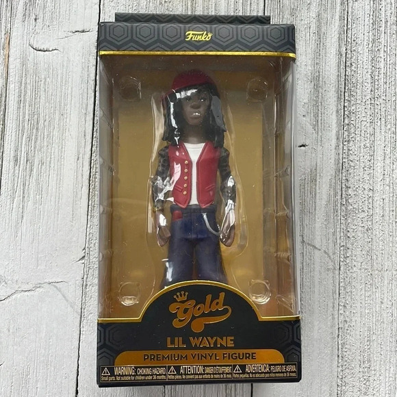 Funko Gold Series 1 LIL WAYNE Premium Vinyl 5" Figure New in Box - Picture 1 of 3